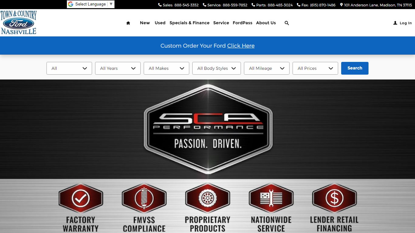 Ford Dealership | Madison TN | Town & Country Ford of Nashville