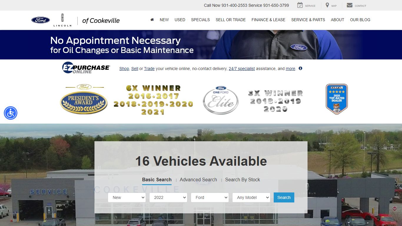 Ford Dealership Near Me | Ford Lincoln of Cookeville